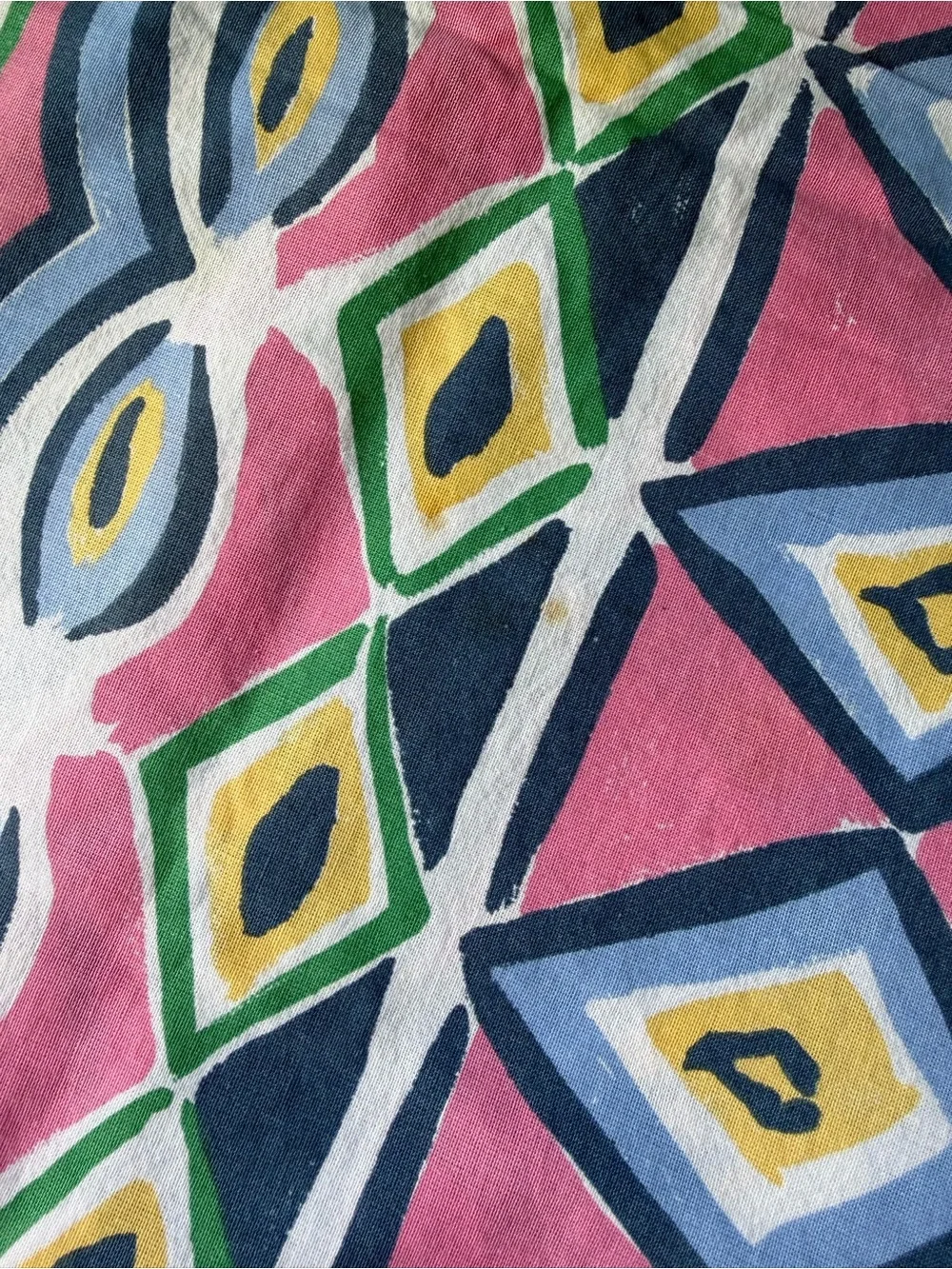 Vintage 100% cotton tablecloth 60x82